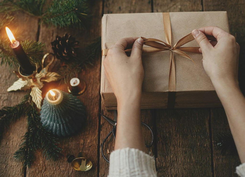 How to Wrap a Wine Bottle for Christmas