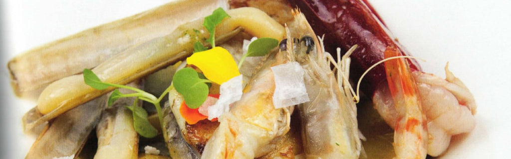 Monkfish with Sizzled Garlic