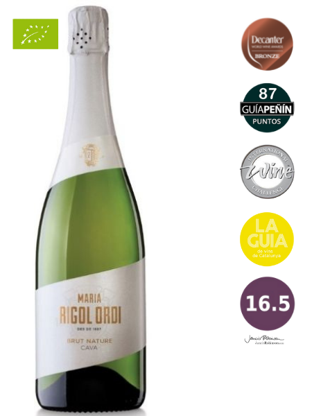 Cava Brut Nature Organic 2017 Sparkling Wine Decanter Awards