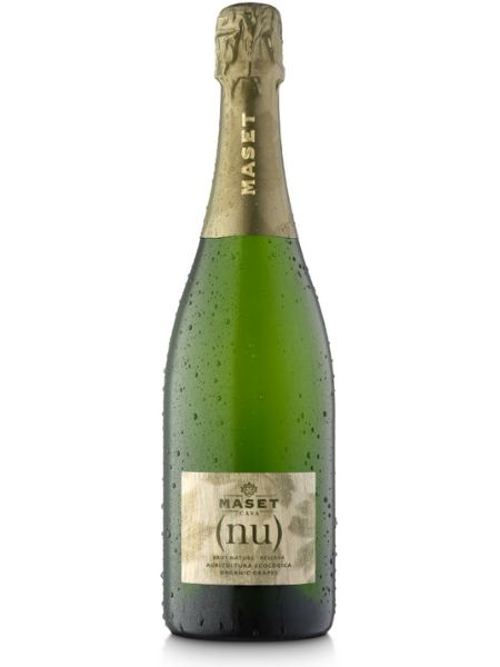 Bottle of Cava Maset Brut Reserva Nu Organic 2017 Sparkling Wine