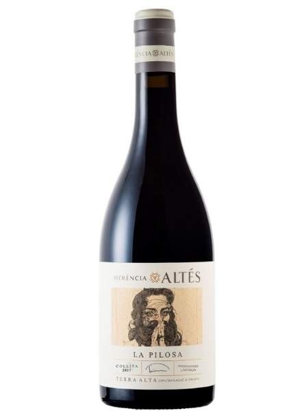 Bottle of La Pilosa Organic 2017 Red Wine
