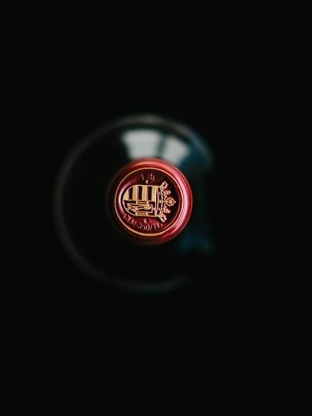 Bottle of Marques de Griñon Syrah 2016 Red Wine