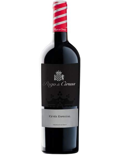Pago de Cirsus Cuvee Especial 2017 Red Wine Bottle
