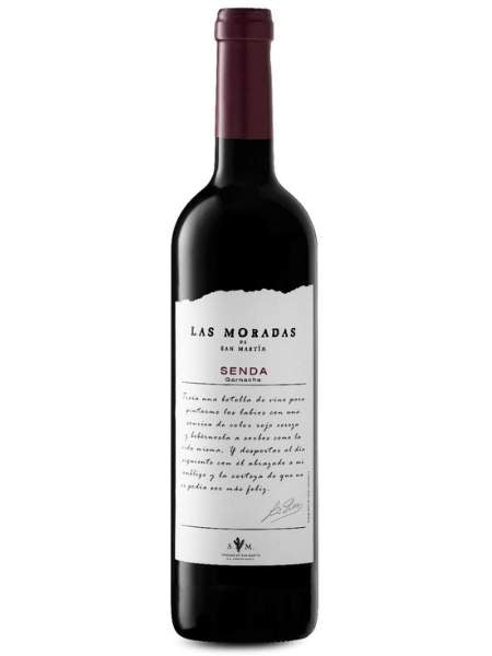 Bottle of Senda Garnacha Organic 2018 Red Wine