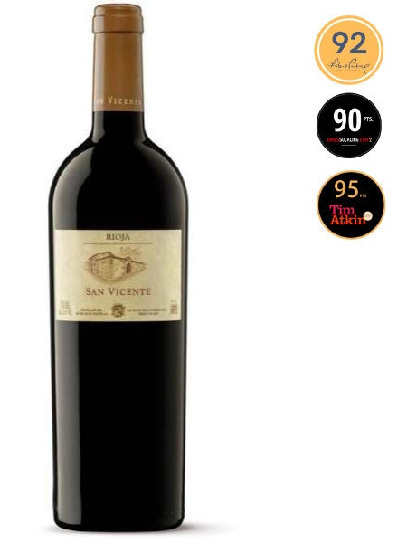 Awards of bottle Senorio San Vicente 2017 Red Wine