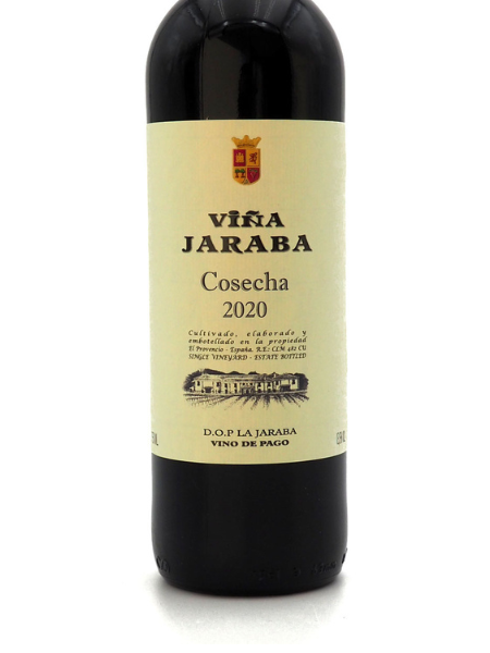 Viña Jaraba Cosecha 2020 Front Label