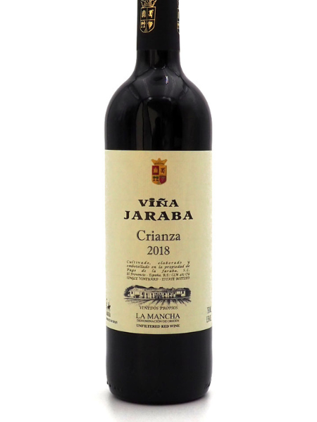 Front Label of Viña Jaraba Crianza 2018