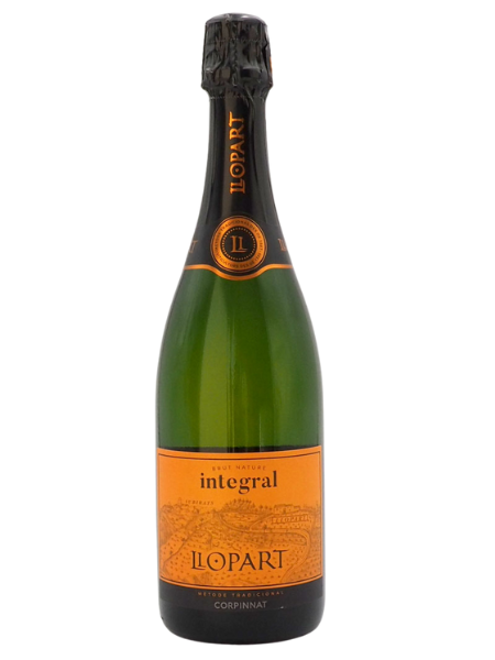 Bottle of Llopart Brut Nature Integral 2020 Sparkling Wine